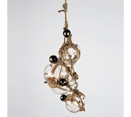 Подвесной светильник Roll &amp;amp; Hill Knotty Bubbles Chandelier - 1 Lg, 2 Sm Bubbles, 5 Barnacles, фото 1