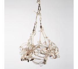 Подвесной светильник Roll &amp;amp; Hill Knotty Bubbles Chandelier - 1 Lg, 6 Sm Bubbles, фото 1