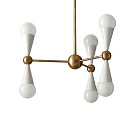 Люстра Jonathan Adler Caracas Six-Light Chandelier, фото 1