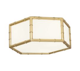 Потолочный светильник Jonathan Adler Meurice Hexagonal Flush Mount, фото 1