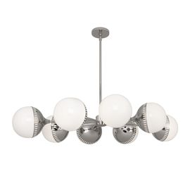 Люстра Jonathan Adler Rio Oval Spoke Chandelier, фото 1