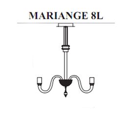 Люстра Facon de Venise CHANDELIER MARIANGE 8L, фото 1