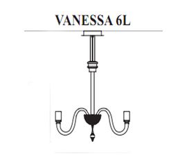 Люстра Facon de Venise CHANDELIER VANESSA 6L, фото 1