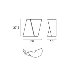 Настенный светильник Facon de Venise AQUA AP, фото 1