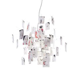 Подвесной светильник Ingo Maurer Blushing Zettel’z, фото 1