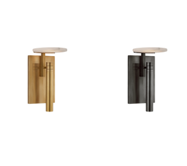 Настенный светильник Visual Comfort Melange Melange Medium Floating Disc Sconce, фото 1