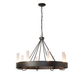 Люстра Hubbardton Forge Banded Ring Chandelier, фото 1