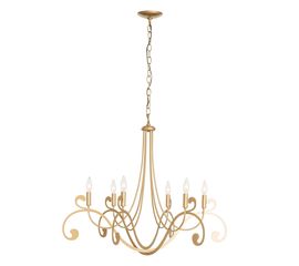 Люстра Hubbardton Forge Bella 6 Arm Chandelier, фото 1