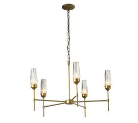 Люстра Hubbardton Forge Luma 5 Arm Chandelier, фото 1