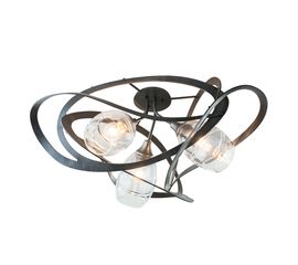 Люстра Hubbardton Forge Nest Semi-Flush, фото 1