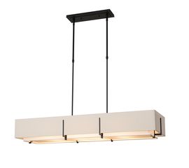 Люстра Hubbardton Forge Exos Rectangular Pendant, фото 1