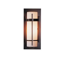 Настенный уличный светильник Hubbardton Forge Banded Small Outdoor Sconce, фото 1