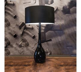 Настольная лампа Hudson Furniture Black Drop, фото 1