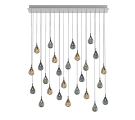 Подвесной светильник Bomma Soap mini chandelier / 26 pcs / square, фото 1