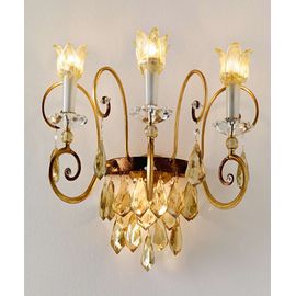 Настенный светильник Stillux Lumen 2605/AG-OA, фото 1