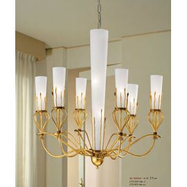 Люстра Stillux FENICIA GOLD 1610/6+2, фото 1