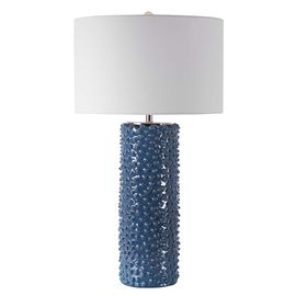 Настольная лампа UTTERMOST Ciji Blue Table Lamp, фото 1