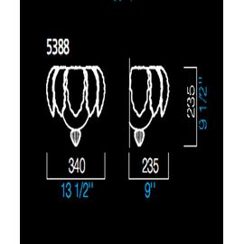 Настенный светильник Barovier&amp;Toso 5388, фото 1