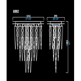Потолочный светильник Barovier&amp;Toso 6992, фото 1