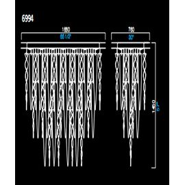 Потолочный светильник Barovier&amp;Toso 6994, фото 1