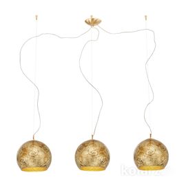 Подвесной светильник Kolarz LUNA, Medici Gold, Ø100, фото 1