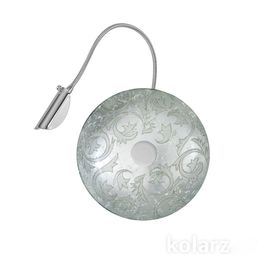 Настенный светильник Kolarz LUNA, Toscana Silver, Ø20/8, фото 1