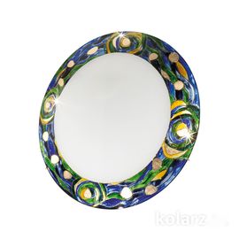Настенно-потолочный светильник Kolarz SERENA, Aqua Blue, Ø40, фото 1