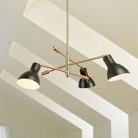 Люстра Crate and Barrel Kace 3 Arm Chandelier, фото 1