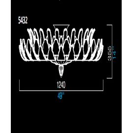 Потолочный светильник Barovier&amp;Toso 5432, фото 1
