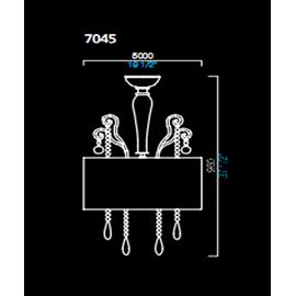 Потолочный светильник Barovier&amp;Toso 7045, фото 1