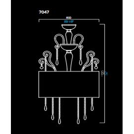 Потолочный светильник Barovier&amp;Toso 7047, фото 1