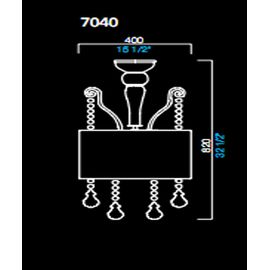 Потолочный светильник Barovier&amp;Toso 7040, фото 1