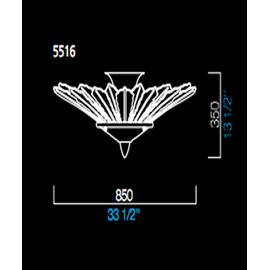 Потолочный светильник Barovier&amp;Toso 5516, фото 1