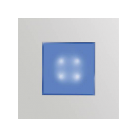 Встраиваемый в стену светильник Delta Light HELA S TRIMLESS BLUE, фото 1