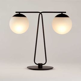 Настольная лампа Crate and Barrel Lynby Double Globe Table Lamp, фото 1