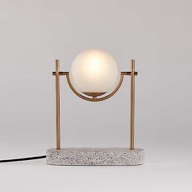 Настольная лампа Crate and Barrel Rondure Globe Table Lamp, фото 1