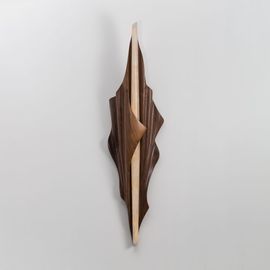 Настенный светильник Markus Haase Black Walnut Single Wrapped Sconce, фото 1