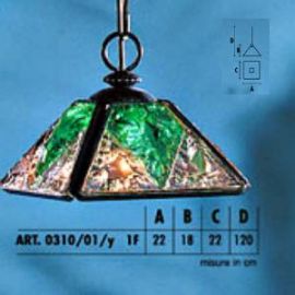 Подвесной светильник  Longobard ERREBI 0310/01/y 1F, фото 1