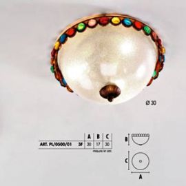 Настенный/потолочный светильник  Longobard PL/0500/01 3F, фото 1