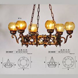 Подвесной светильник  Longobard 0580/07 6F, фото 1