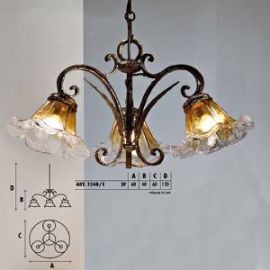 Подвесной светильник  Longobard VALENCIA 1248/1 3F, фото 1