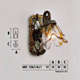 Настенный светильник  Longobard VALENCIA 1267/A/1 1F, фото 1