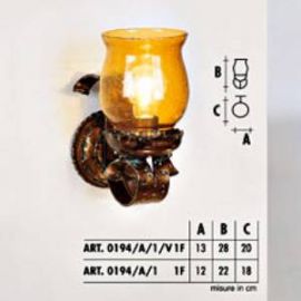 Настенный светильник  Longobard TOLEDO 0194/A/1 1F, фото 1