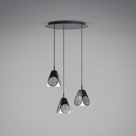 Потолочный/подвесной светильник OBLURE Notic Triplette, фото 1