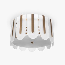 Подвесной светильник Bella Figura Elisabetta Flush Mount Chandelier, фото 1