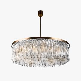Подвесной светильник Bella Figura  Triple Drum Ribbon Chandelier 60, фото 1