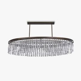 Подвесной светильник Bella Figura  Triple Oval Ribbon Chandelier, фото 1
