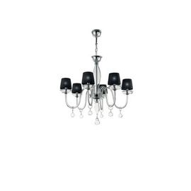 Люстра Leucos (Alt Lucialternative) BOVARY L6 S BLACK SHADE, фото 1