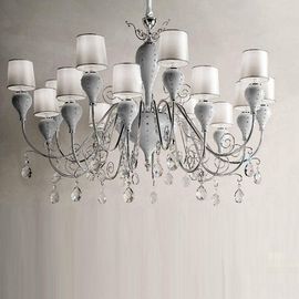 Люстра Masiero Luxury Grace white / black 16, фото 1