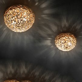 Потолочный светильник Masiero Luxury Imperial Gold/ Silver PL2 P, фото 1